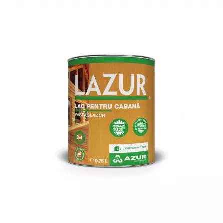 Lac Azur lemn / cabana mahon 0.75 L