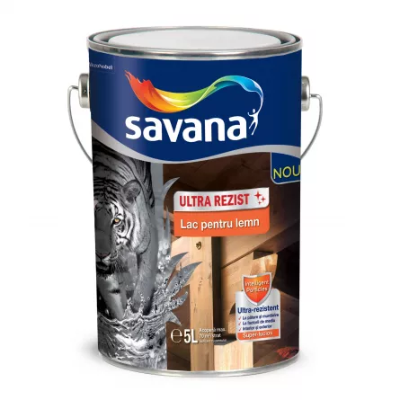 Lac pentru lemn Ultra Rezist, Savana teak  5 L
