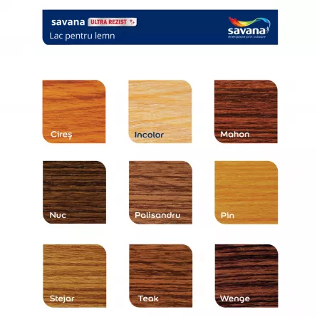 Lac pentru lemn Ultra Rezist, Savana teak  5 L