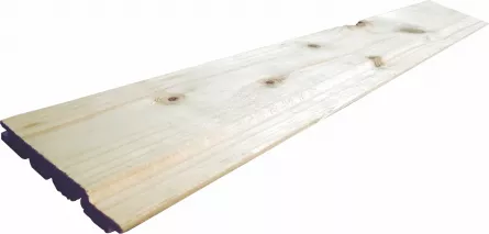 Lambriu de lemn rasinoase dimensiuni 12.5 x 96 mm lungime 3 m tip 05 grosime 12.5 mm culoare molid