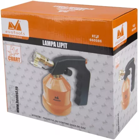 Lampa pentru gaz cu aprindere Quarz