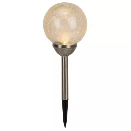 Lampa solara decorativa, ball sticla