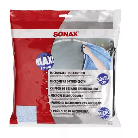 Laveta absorbanta SONAX din microfibre pentru uscarea vehiculului