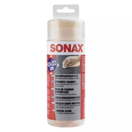 Laveta SONAX din piele ecologica