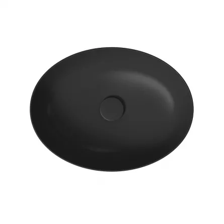 Lavoar de blat Larga Ellipse K677-014, 50x38 cm, antracit
