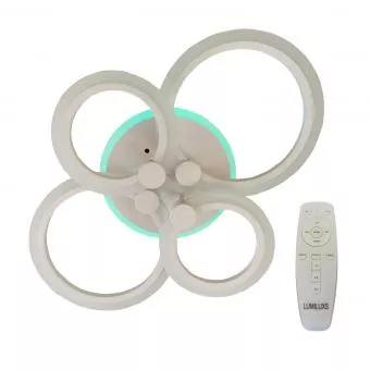 Lustra LED 2397, 60 W, telecomanda