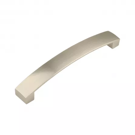 Maner pentru mobila 8406, finisaj inox periat, dimensiune 128 mm