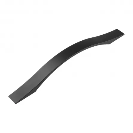 Maner pentru mobila 8432, culoare neagra, dimensiune 128 mm