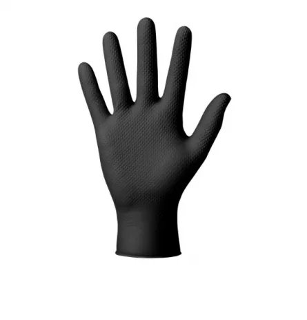 Manusi pentru mecanici, GOGRIP, culoare neagra, marime XL,set de 50 de bucati