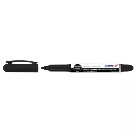 Marker industrial M89Z03, 1 mm, negru, set 2 buc