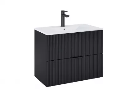 Masca cu lavoar, Reef 80, culoare neagra