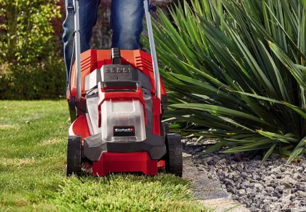 Masina de tuns iarba, cu acumulator, Einhell PXC GE-CM 18/30 LI