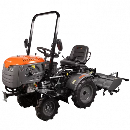 Minitractor diesel Honest, Ride On 4x4 R003 KOOP 684166, putere 14 CP, combustibil motorina