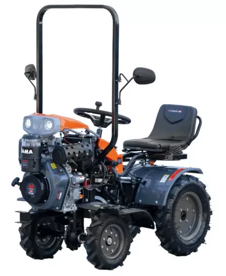 Minitractor diesel R1200, 12 cp, pornire electrica, 4 x 4