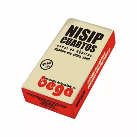 Nisip cuartos, ambalare 25 kg