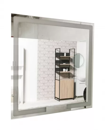 Oglinda cu iluminare LED, functie dezaburire, 3F MD1 17995, 80x80cm