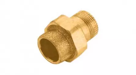 Olandez din cupru D22x3/4 filet exterior diametru 22 mm culoare cupru