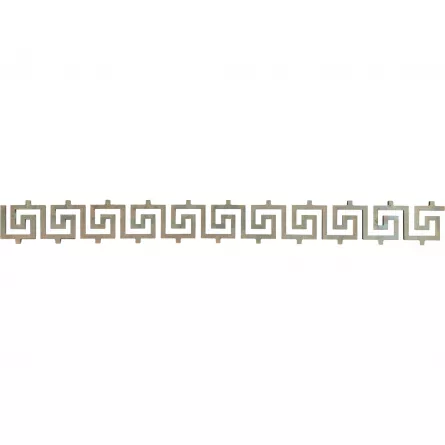 Ornament Grecia tip brau debitat laser, lungime 1 m, model M002.005