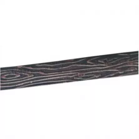 Otel lat (platband) amprentat 50x5 mm model scoarta pentru lucrari fier forjat