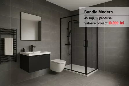 Pachet baie completa Mediu - Modern
