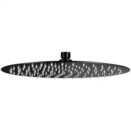 Palarie slim pentru dus, inox black NLX7D2S, diamentru 300 mm, culoare neagra