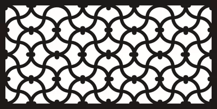 Panou decorativ din tabla otel debitat laser M053.003 grosime 3 mm dimensiune 1000x2000 mm