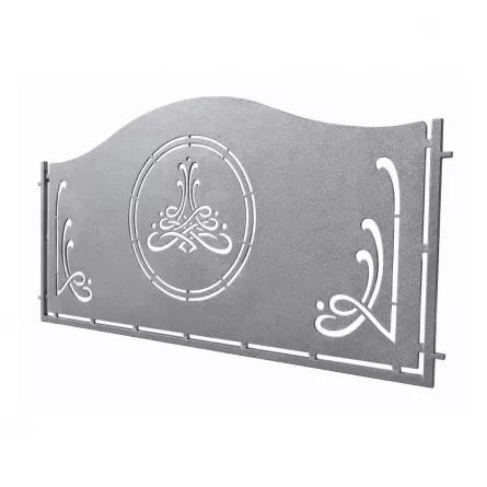 Panou decorativ din tabla otel debitat laser si teava TRS sudata, model M163 ARCO LXX, grosime 3 mm dimensiune 1000x2000 mm