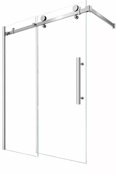 Panou din sticla glisanta pentru cada, 2S018, sticla securizata, clara de 6 mm grosime, dimensiuni 120 x140 cm