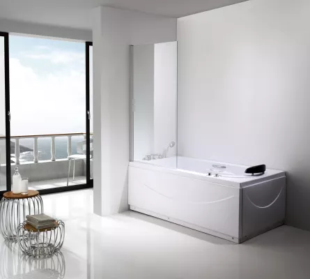 Panou pentru cada C01, sticla securizata clara de 5 mm, dimensiuni 80 x 140 cm