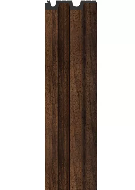 Panou riflaj LINERIO L-LINE CHOCOLATE 2650 x 122 x 21 mm