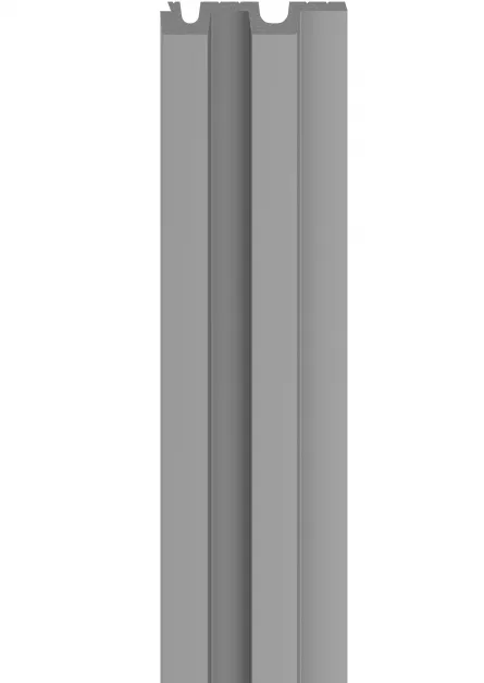 Panou riflaj LINERIO L-LINE GREY 2650 x 122 x 21 mm