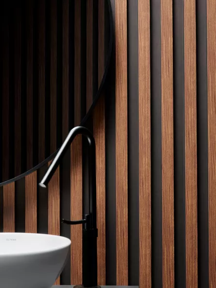 Panou riflaj LINERIO L-LINE MOCCA 2650 x 122 x 21 mm