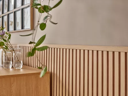 Panou riflaj LINERIO M-LINE NATURAL 2650 x 122 x 12 mm