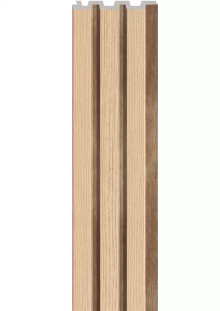 Panou riflaj LINERIO M-LINE NATURAL 2650 x 122 x 12 mm