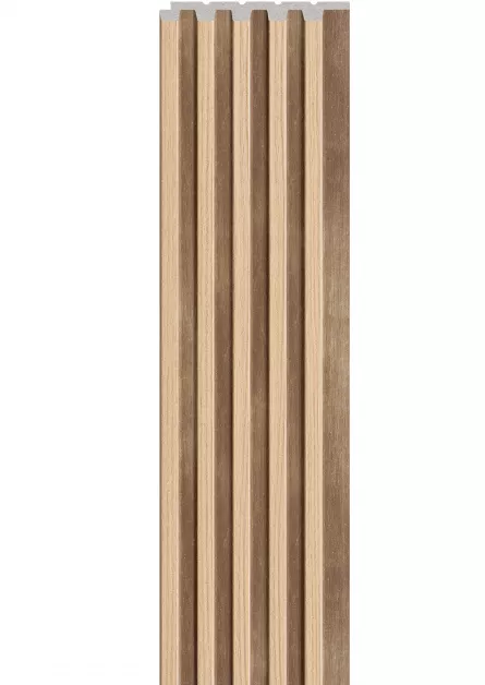 Panou riflaj LINERIO S-LINE NATURAL, 2650 x 122 x 12 mm