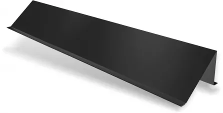 Parazapada standard Rufster Super 0,6 mm grosime, 9005 PUR negru vopsit pe ambele parti