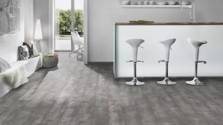 Parchet Krono Original K407 Ashenwood Oak dimensiune 1288 x 195 mm grosime 8 mm culoare stejar gri mediu