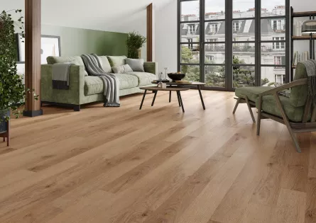 Parchet vinil compozit SPC acustic, Stejar Garda, 5,3 mm, clasa 33