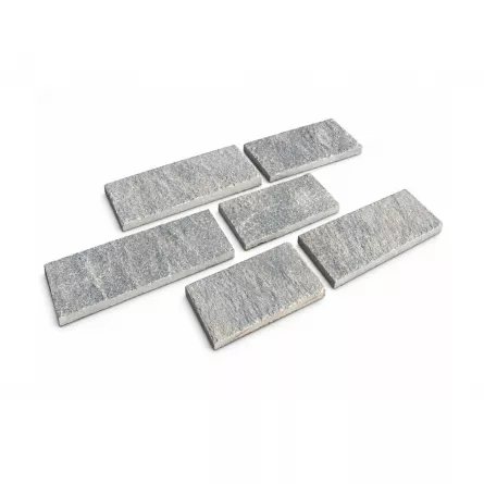 Piatra ardezie gri Kavala debitata 7 cm latime