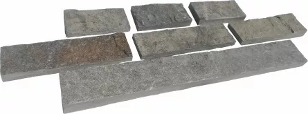 Piatra decorativa Gneis, culoare neagra, debitata 5 cm