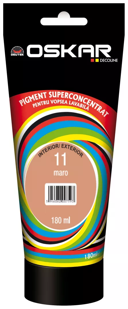 Pigment Oskar pentru vopsea lavabila 11 maro 180 ml