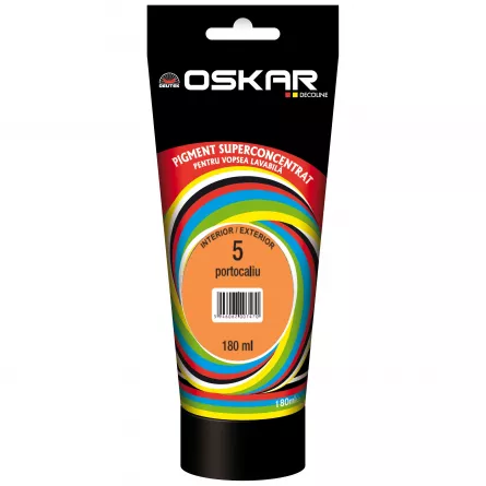 Pigment Oskar pentru vopsea lavabila 5 portocaliu 180 ml