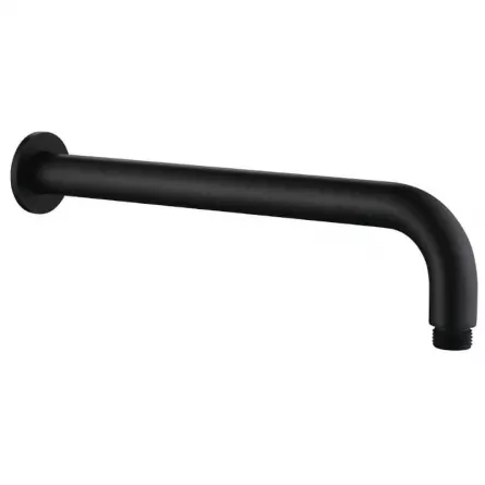 Pipa pentru dus, incastrata, Rondo NWX 7570, dinemsiune 337 mm, culoare neagra