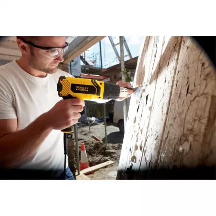 Pistol de lipit cu aer cald Stanley FatMax FME670K, 2000 W, cu trusa