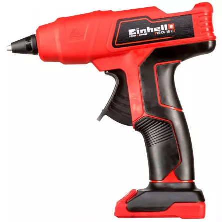 Pistol de lipit, cu batoane de silicon, Einhell PXC TE-CG 18 LI SOLO