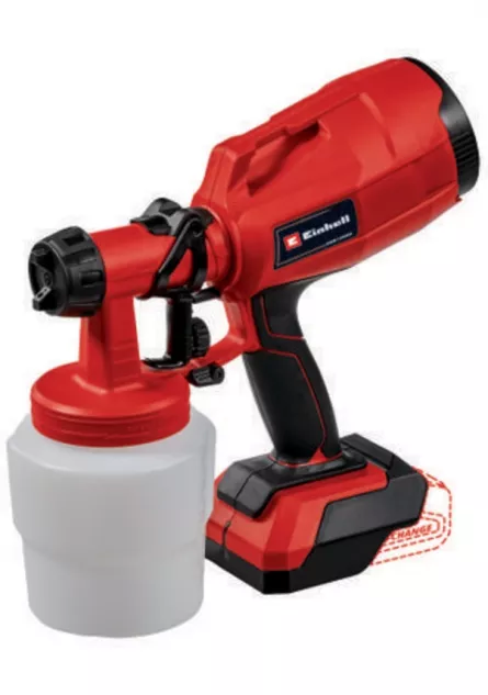 Pistol de vopsit, fara fir, Einhell PXC TC-SY 18/60 LI SOLO