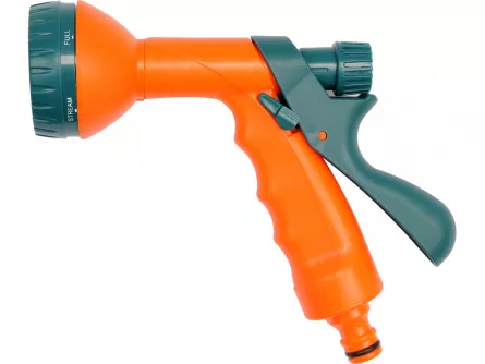 Pistol pentru stropit, multijet, material ABS, cu 6 functii, FLO 89220