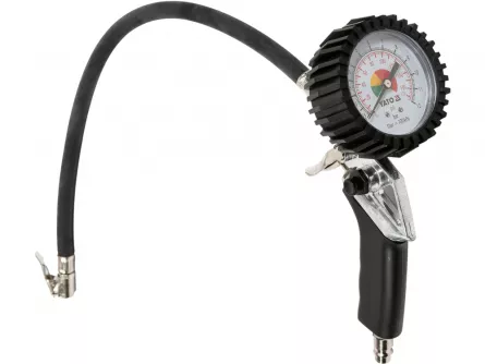 Pistol umflare Yato YT-2370 pentru aer comprimat, cu manomentru
