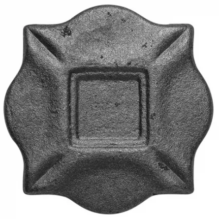 Placa mascare din fier forjat 100x100 mm 44.011