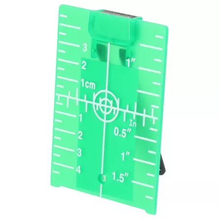 Placuta de tintire pentru telemetre si nivele laser DEDRA MC0918, verde